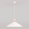 Suspension Olivo blanche, H 50 cm