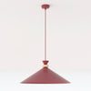 Suspension Olivo bordeaux, H 50 cm