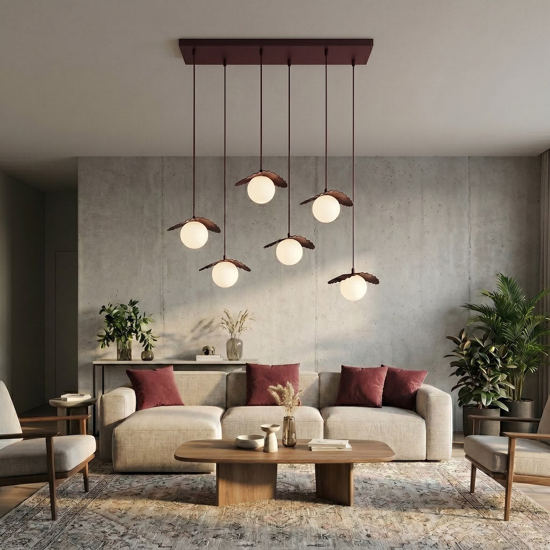 Suspension luminaire | Flora Blanc