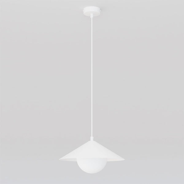 Suspension luminaire | Mono Blanche H 30 cm