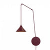 Suspension Abramo bordeaux