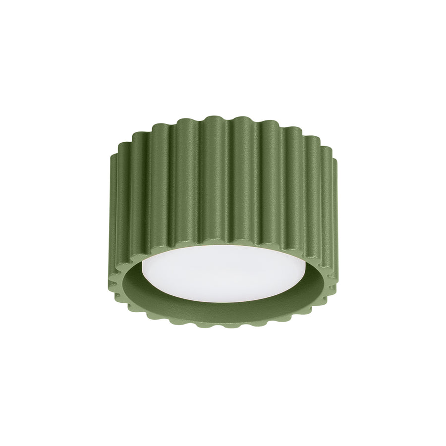Plafonnier AURA 1 GX53 Vert olive