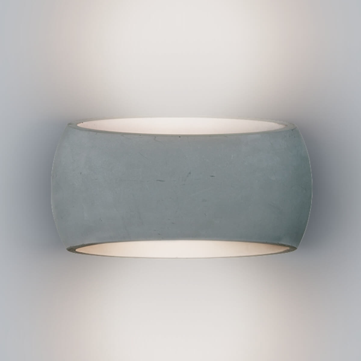 Applique Direct/Indirect ZAMBELIS E27 DESIGN Beton Sans Source 180020