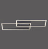 Plafonnier Iven noir, L 60,5 cm
