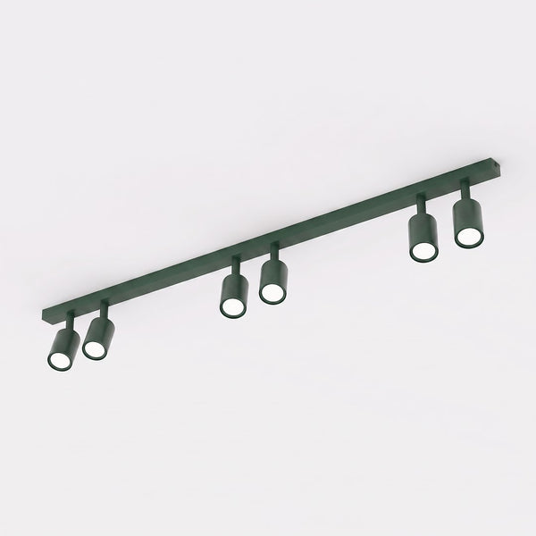 Plafonnier Flash 6 lumières vert
