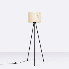 Beige floor lamps for living room