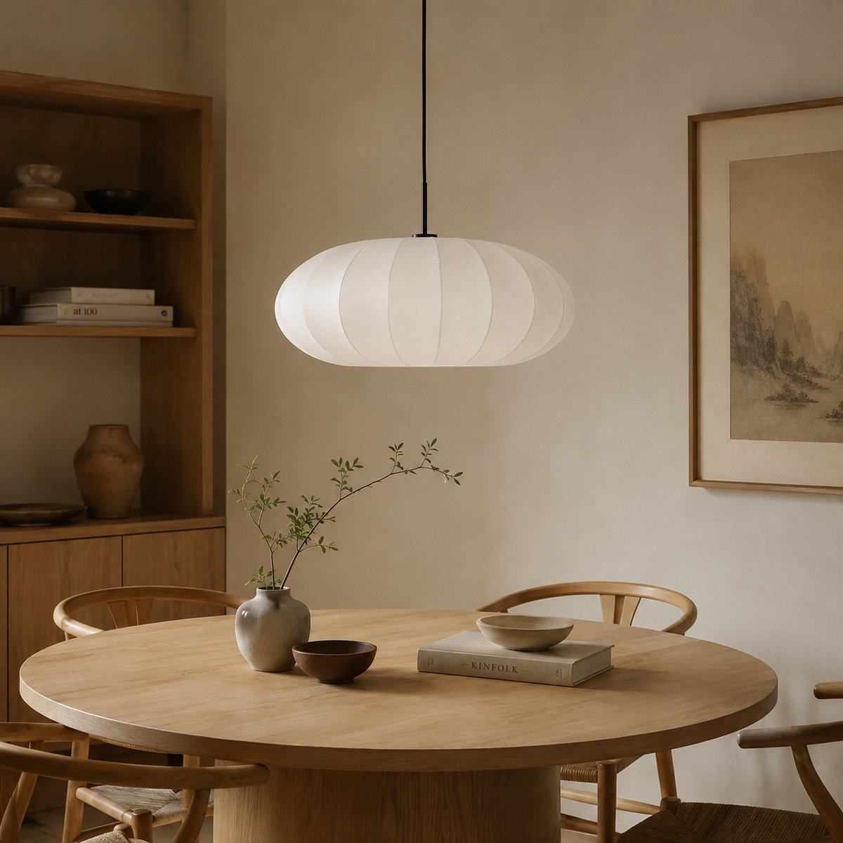 Suspension luminaire Luma-Nola noir