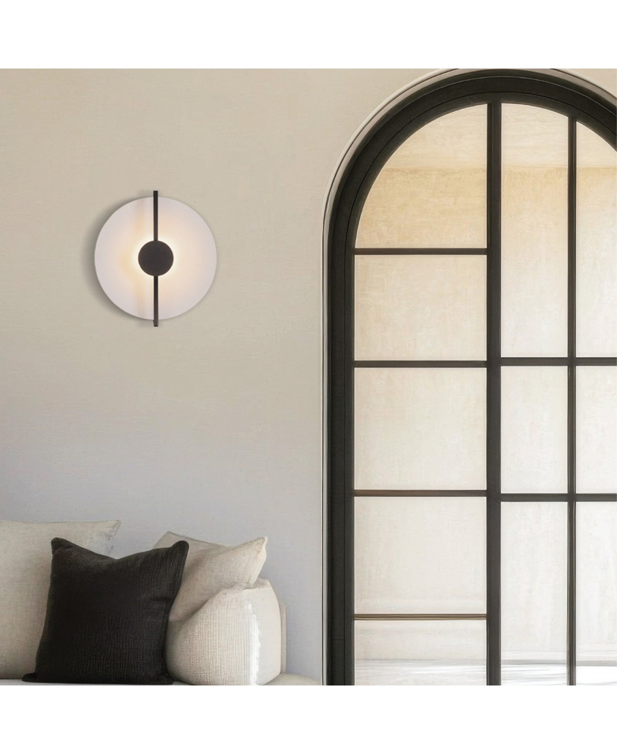 Applique ZAMBELIS D350 13W DESIGN Noir Sable 1910
