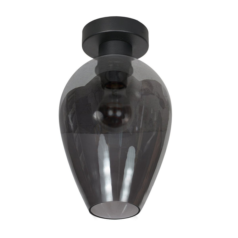 Drovia black ceiling light