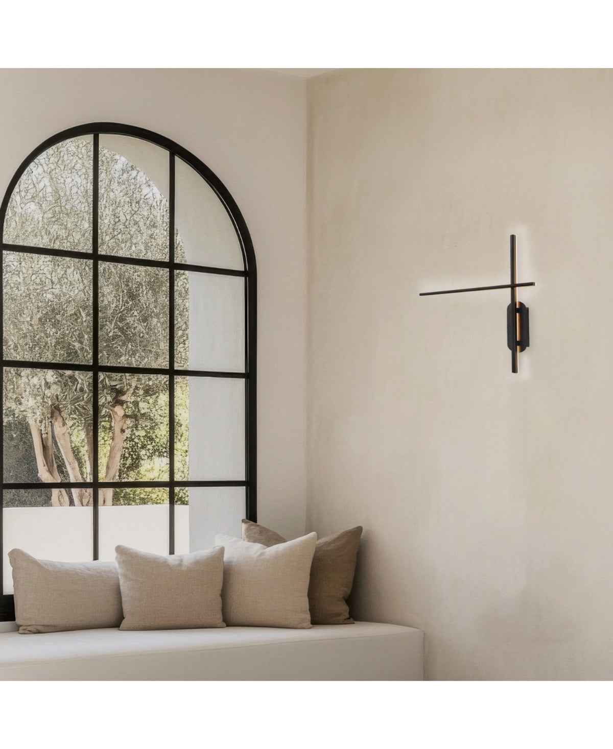 Applique ZAMBELIS 20W DESIGN Noir Mat 1945