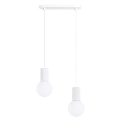 Vintage orange lighting fixtures