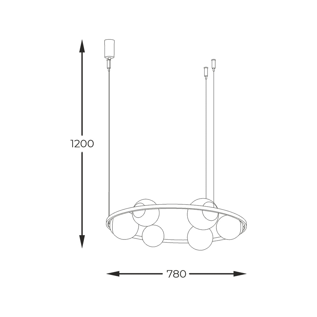 Suspension luminaire | Hexal