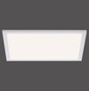 Plafonnier Flat blanc, L 45 cm