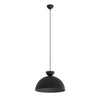 Lunaro 1-light black pendant light