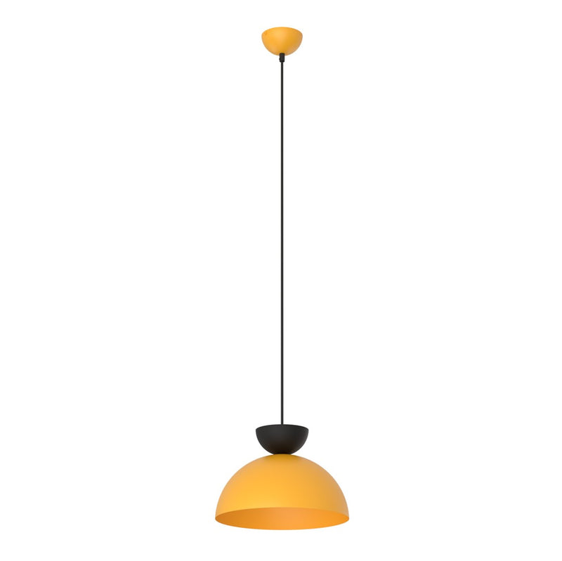 Black and orange Lunaro pendant light