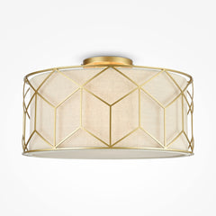 Messina Gold Ceiling Light