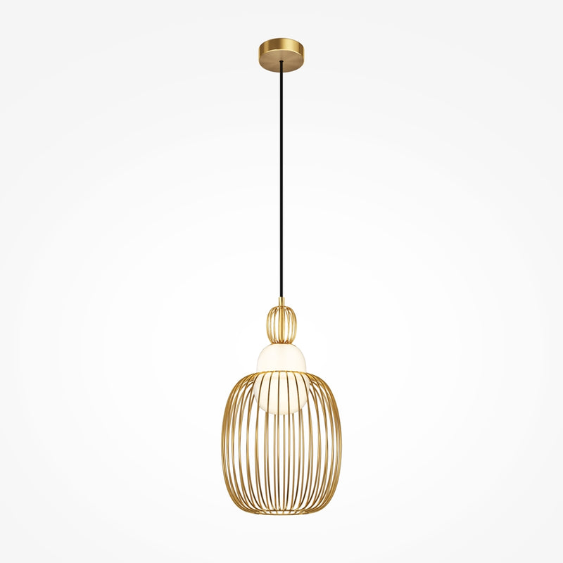 Levitation gold pendant light