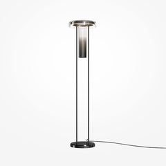 Ikebana black floor lamp