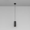 Black LED spotlight fixture