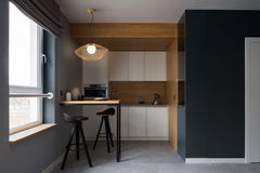 Plec gold pendant light