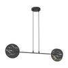 Xotic 2-light black pendant light