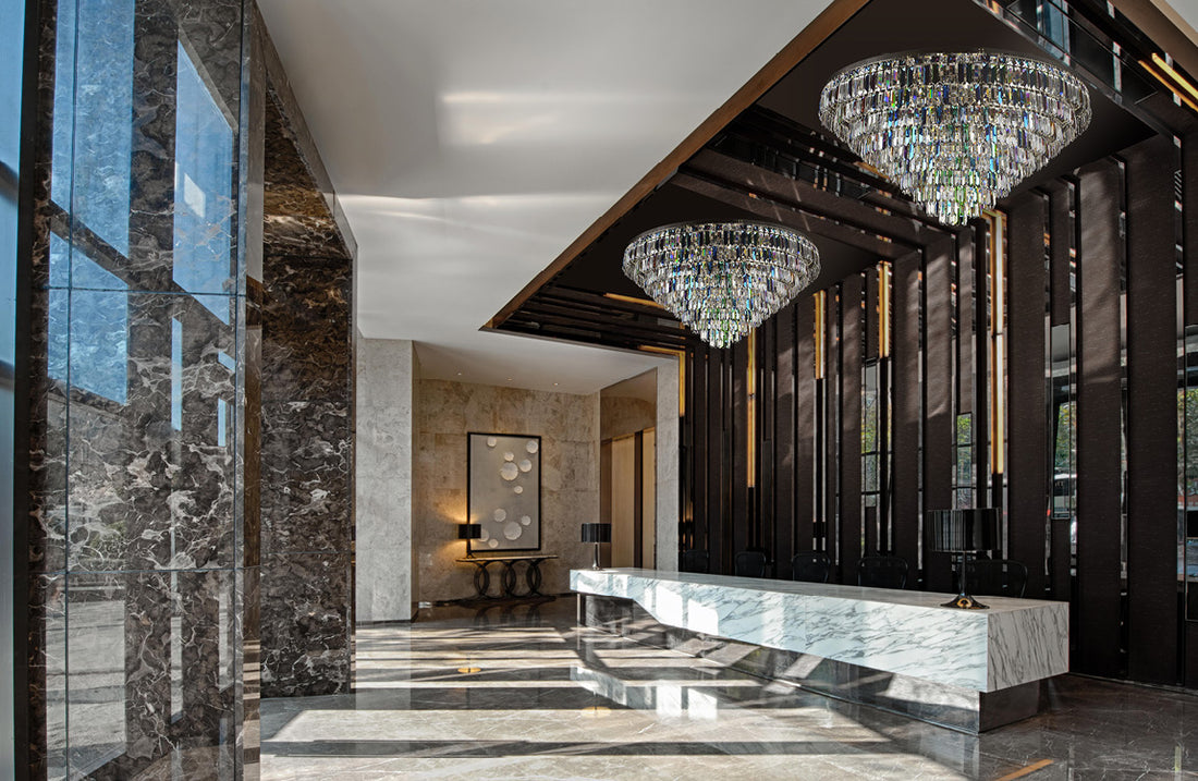 Modern chandelier