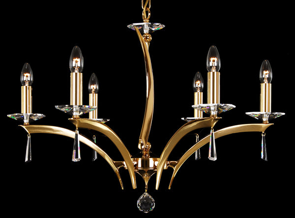 LLCH06 brass chandelier