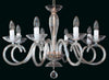 EL2248024 clear glass chandelier