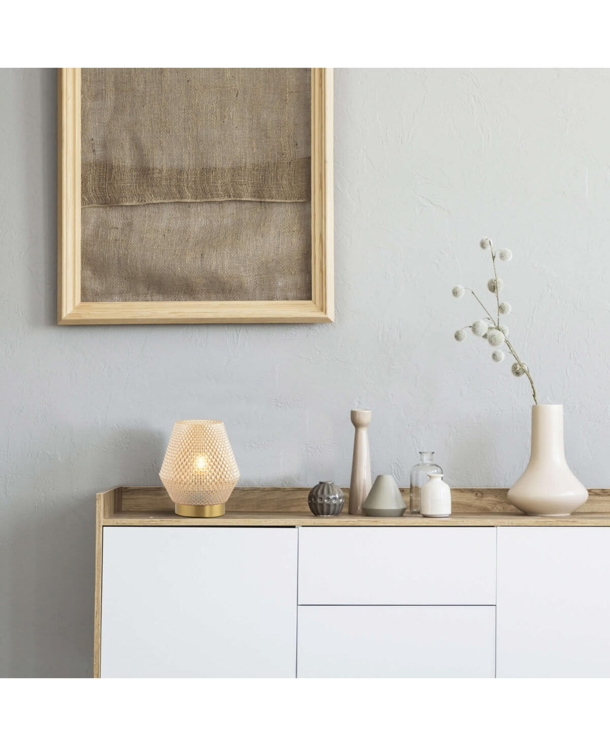 Lampe sur table ZAMBELIS D170 E27 DESIGN Laiton Sans Source 20251