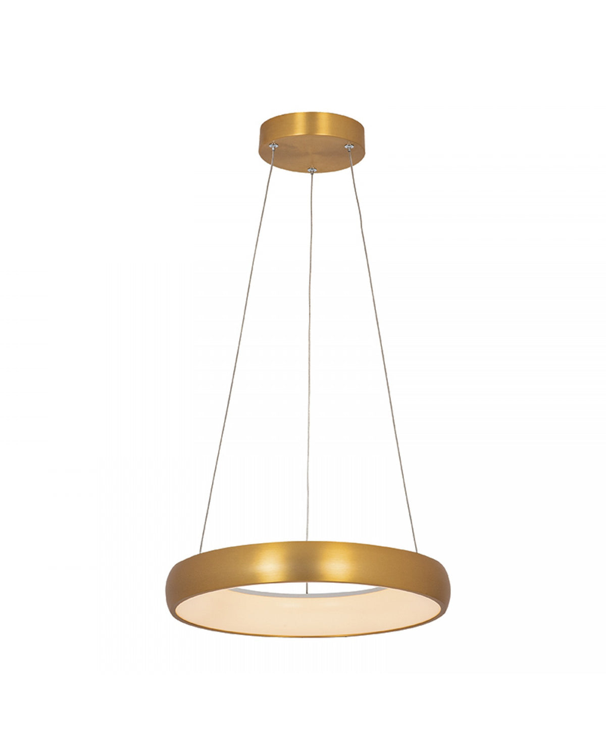 Suspension ZAMBELIS D400 32W Dimmable DESIGN Or Brosse Mat 2046