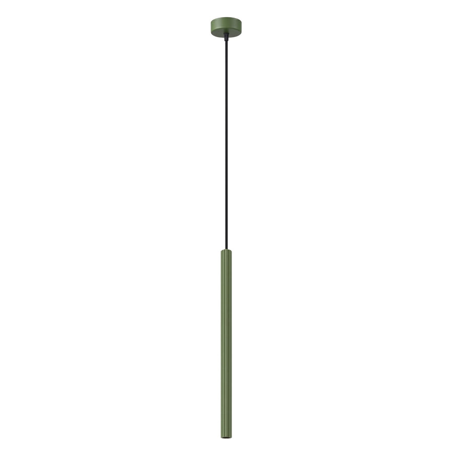 Lampe suspendue ARCHE 1 Vert olive