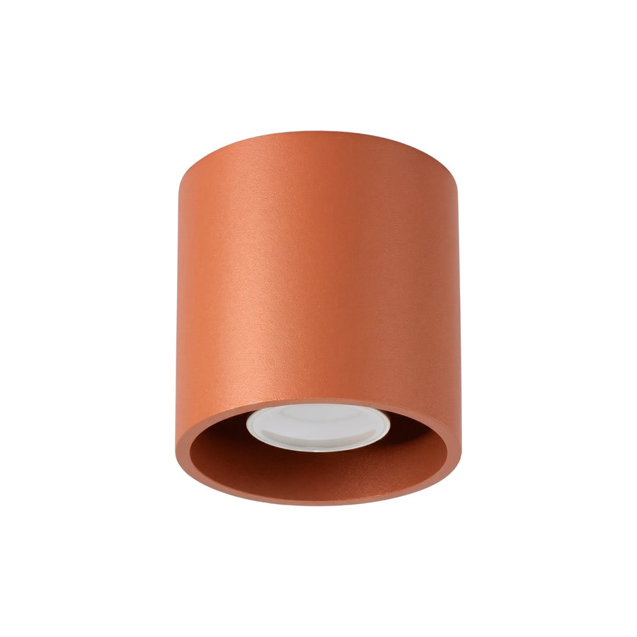 Plafonnier ORBIS 1 Ocre rouge