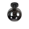 Sferio black ceiling light