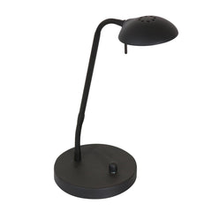 Biron black table lamp