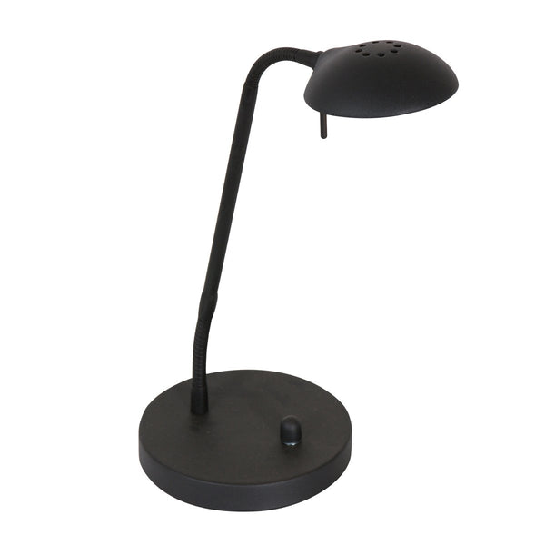 Biron black table lamp