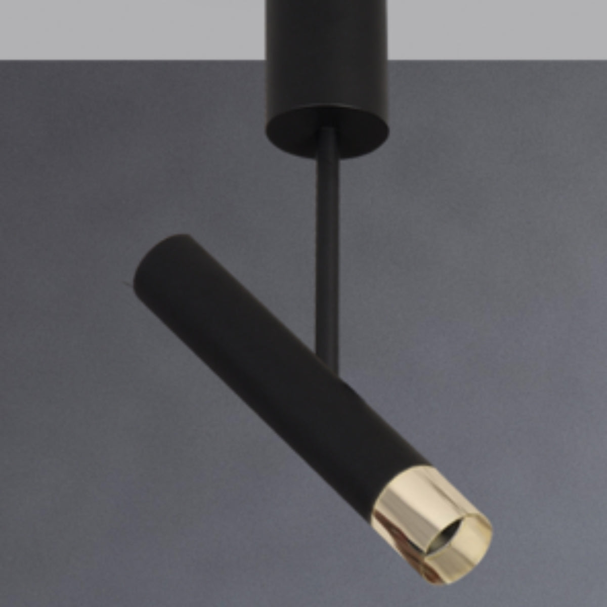 Plafonnier ZAMBELIS 4W DESIGN Noir Sable 22028