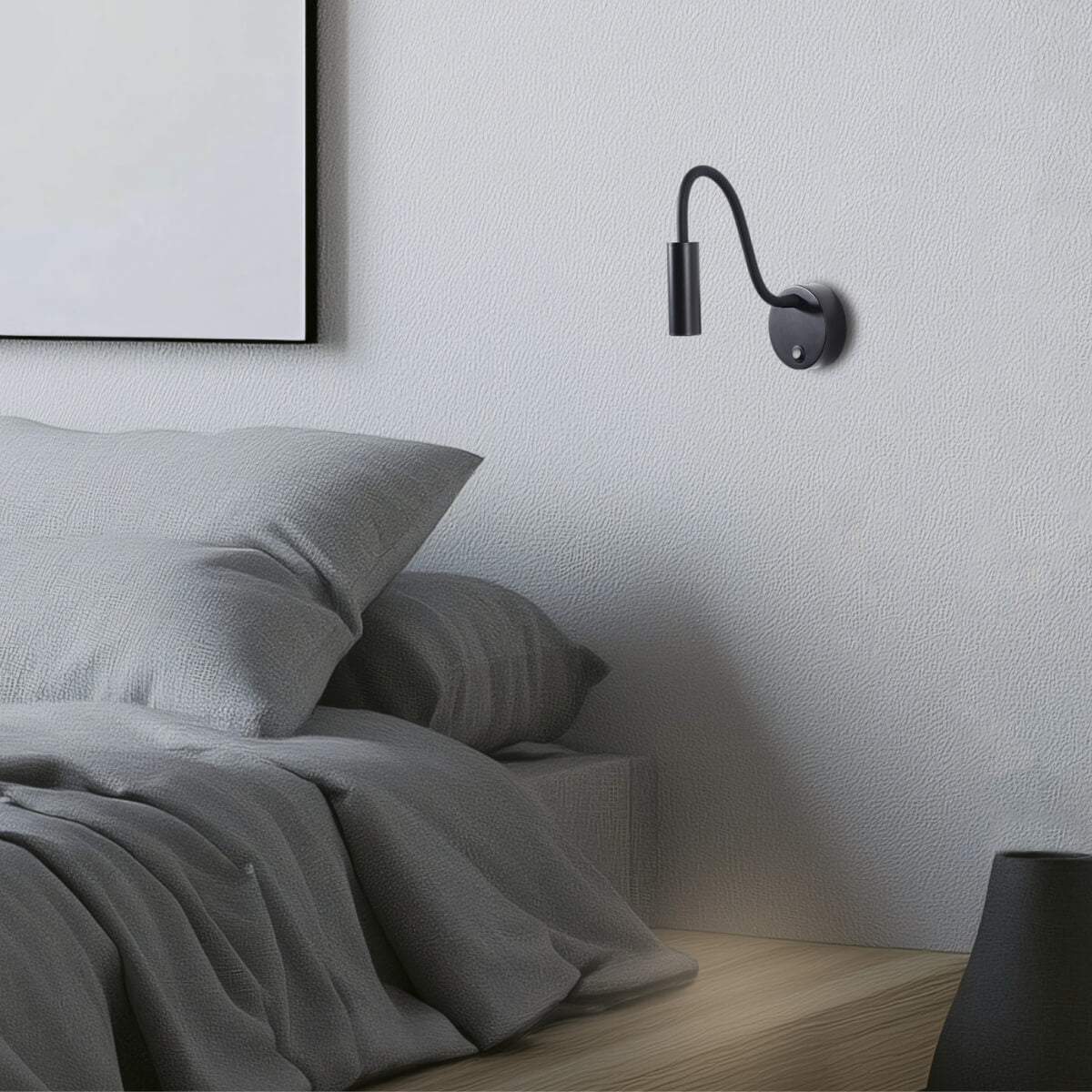 Applique ZAMBELIS D80 3W DESIGN Noir Mat 22049