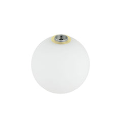 Spot Terminal ZAMBELIS D160mm 5W LED DESIGN Verre Opalin Dore 22231-G1