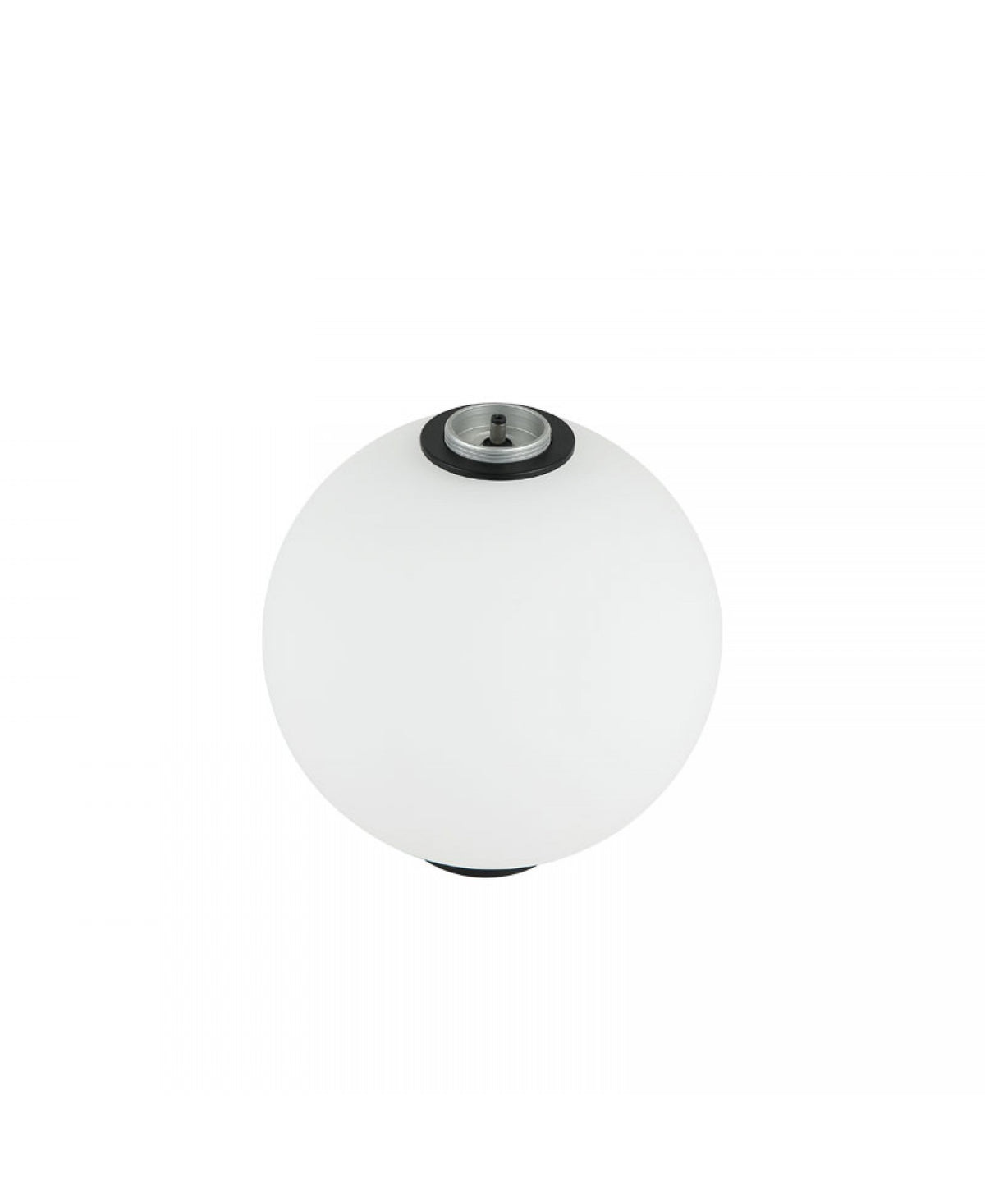 Spot Intermediaire ZAMBELIS D160mm 5W LED DESIGN Verre Opalin Noir 22232-B1