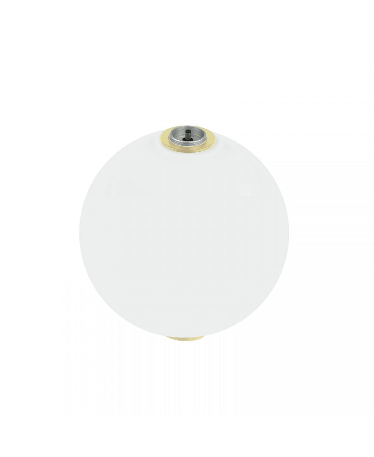 Spot Intermediaire ZAMBELIS D250mm 7W LED DESIGN Verre Opalin Dore 22233-G1