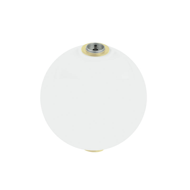 Spot Intermediaire ZAMBELIS D250mm 7W LED DESIGN Verre Opalin Dore 22233-G1