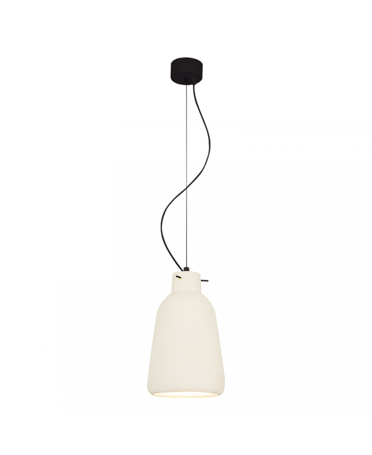 Suspension ZAMBELIS D130 E27 DESIGN Blanc Mat Sans Source 22236