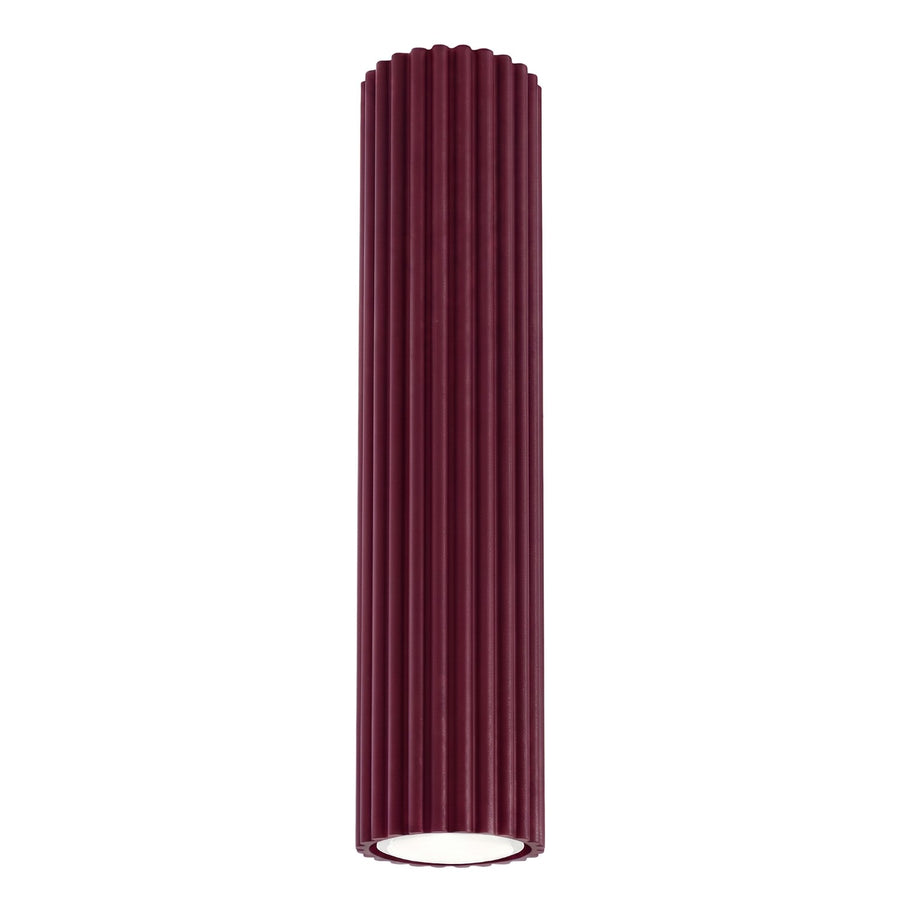 Plafonnier KARBON 30 Bordeaux