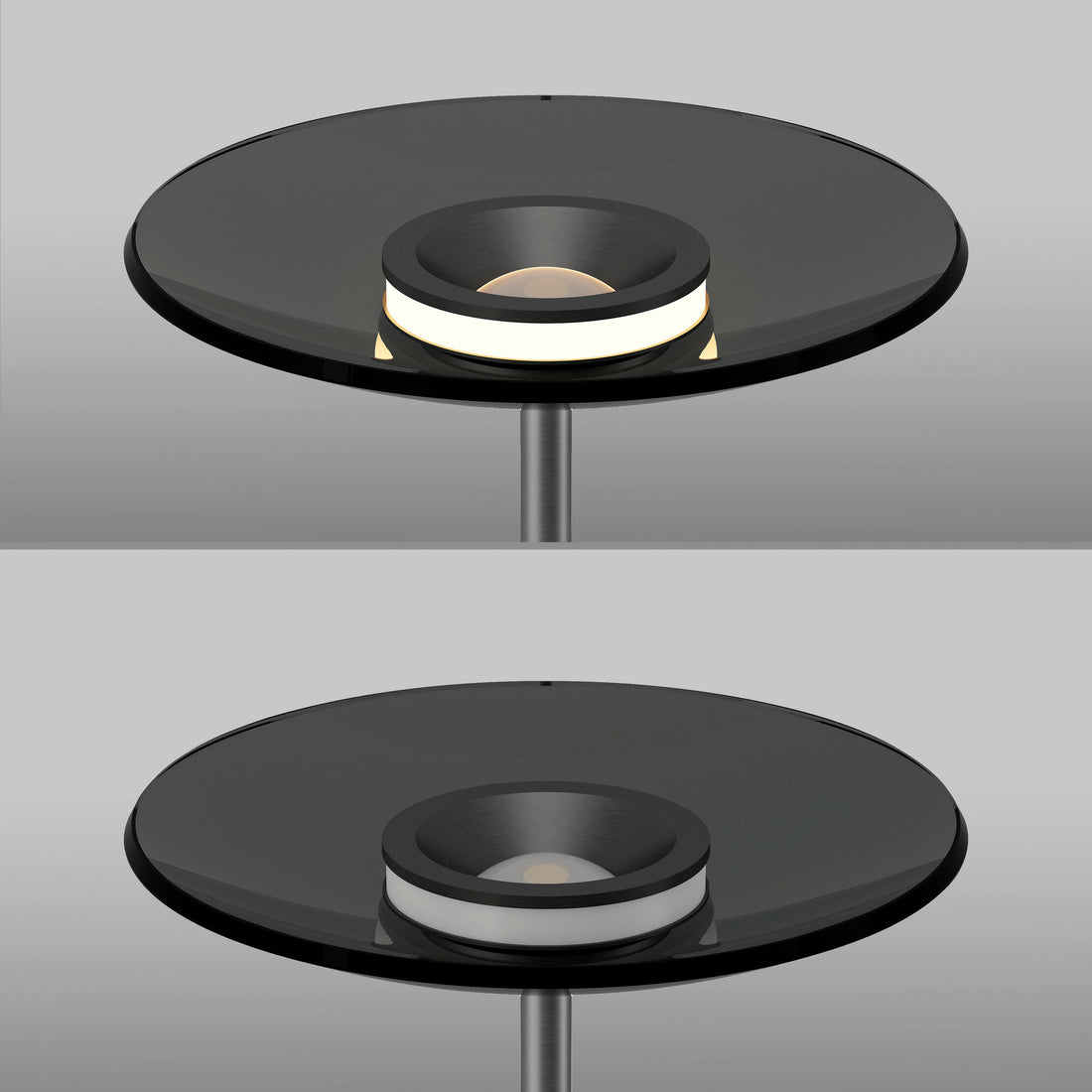 Lampadaire Pure Moon gris