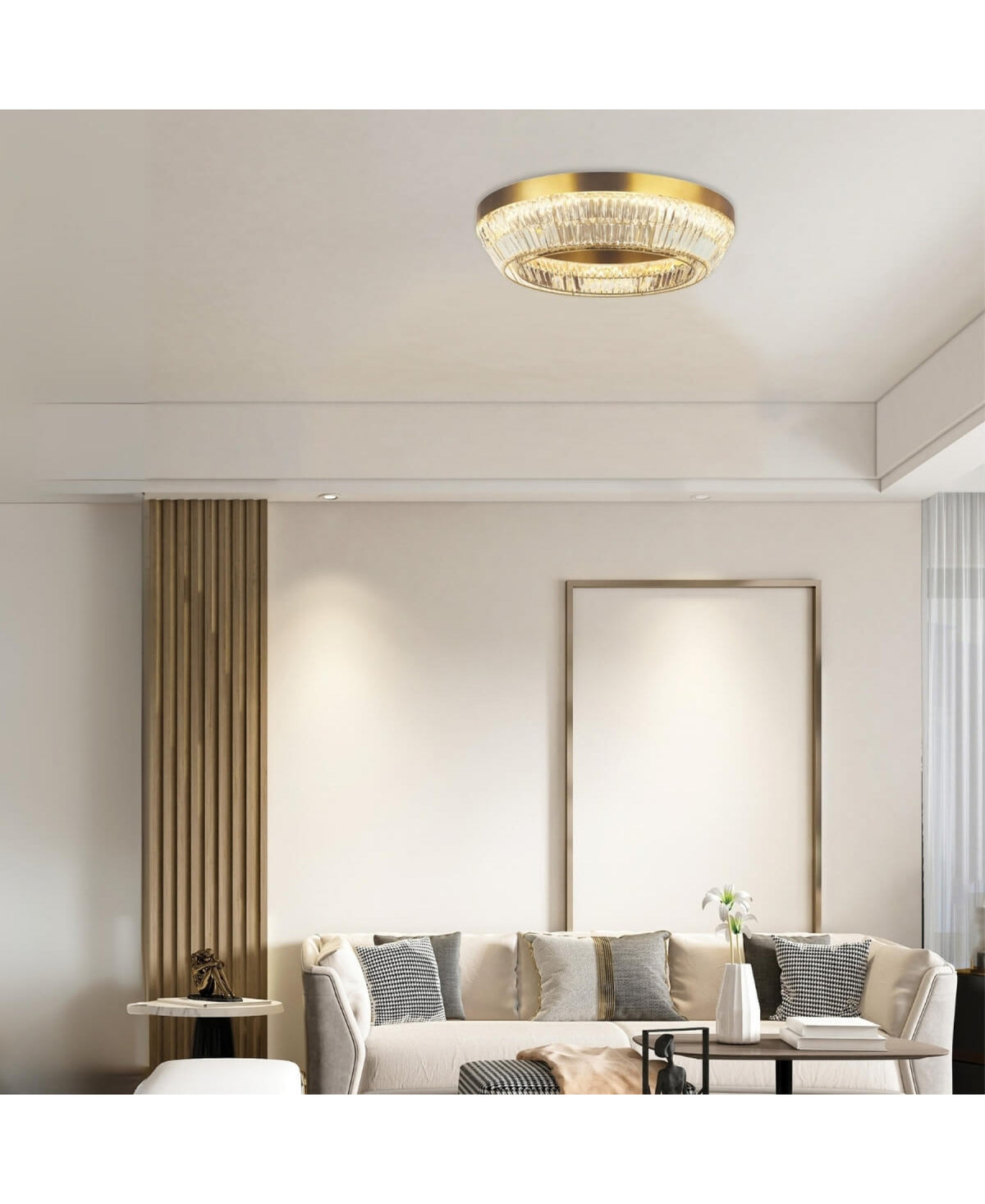 Plafonnier ZAMBELIS D800 55W Dimmable DESIGN Bronze 23049