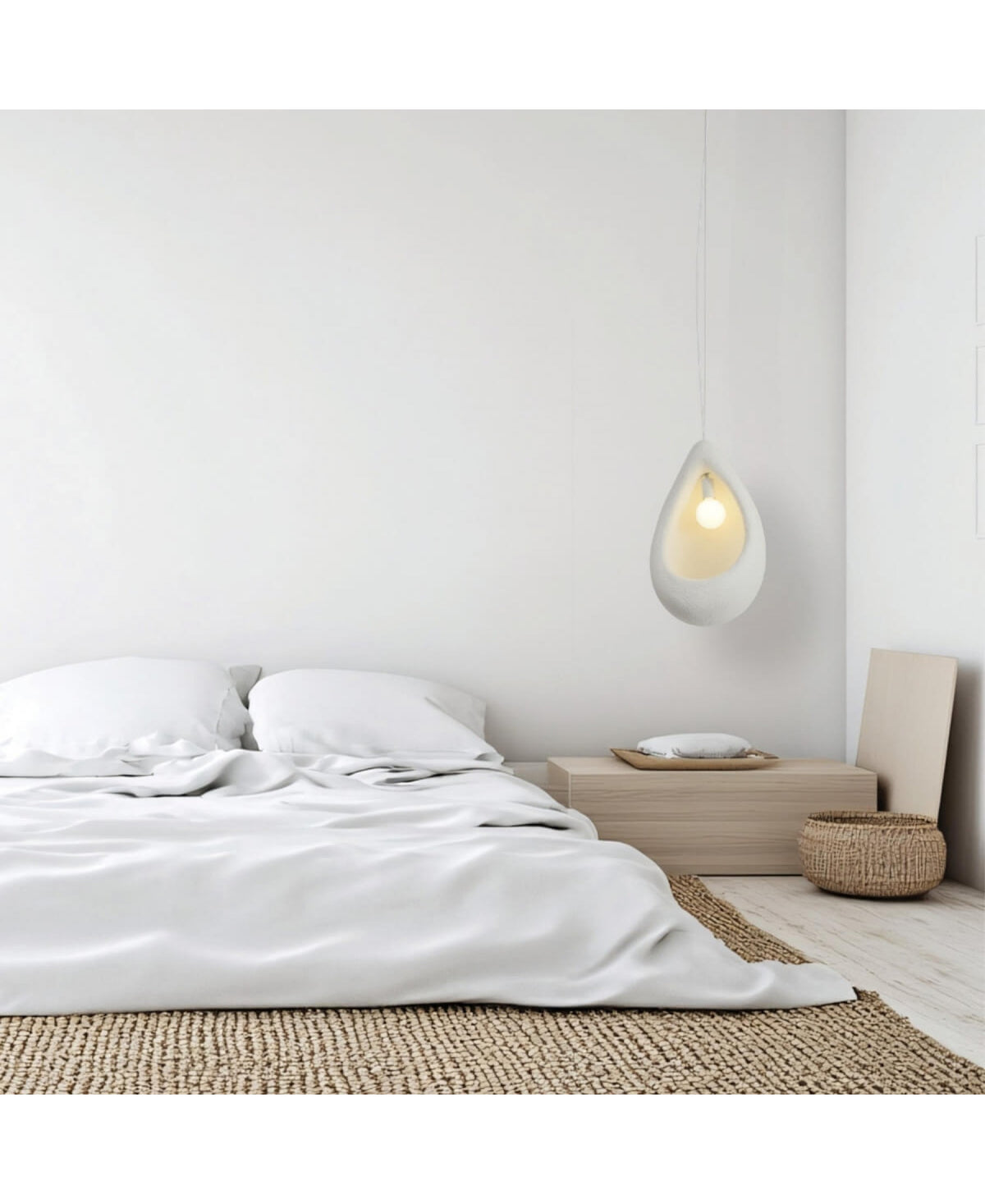 Suspension ZAMBELIS D40 E27 DESIGN Blanc 23163