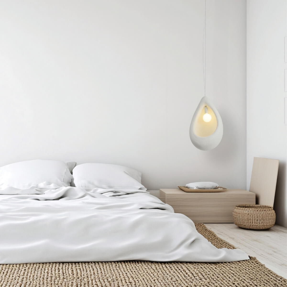 Suspension ZAMBELIS D40 E27 DESIGN Blanc 23163