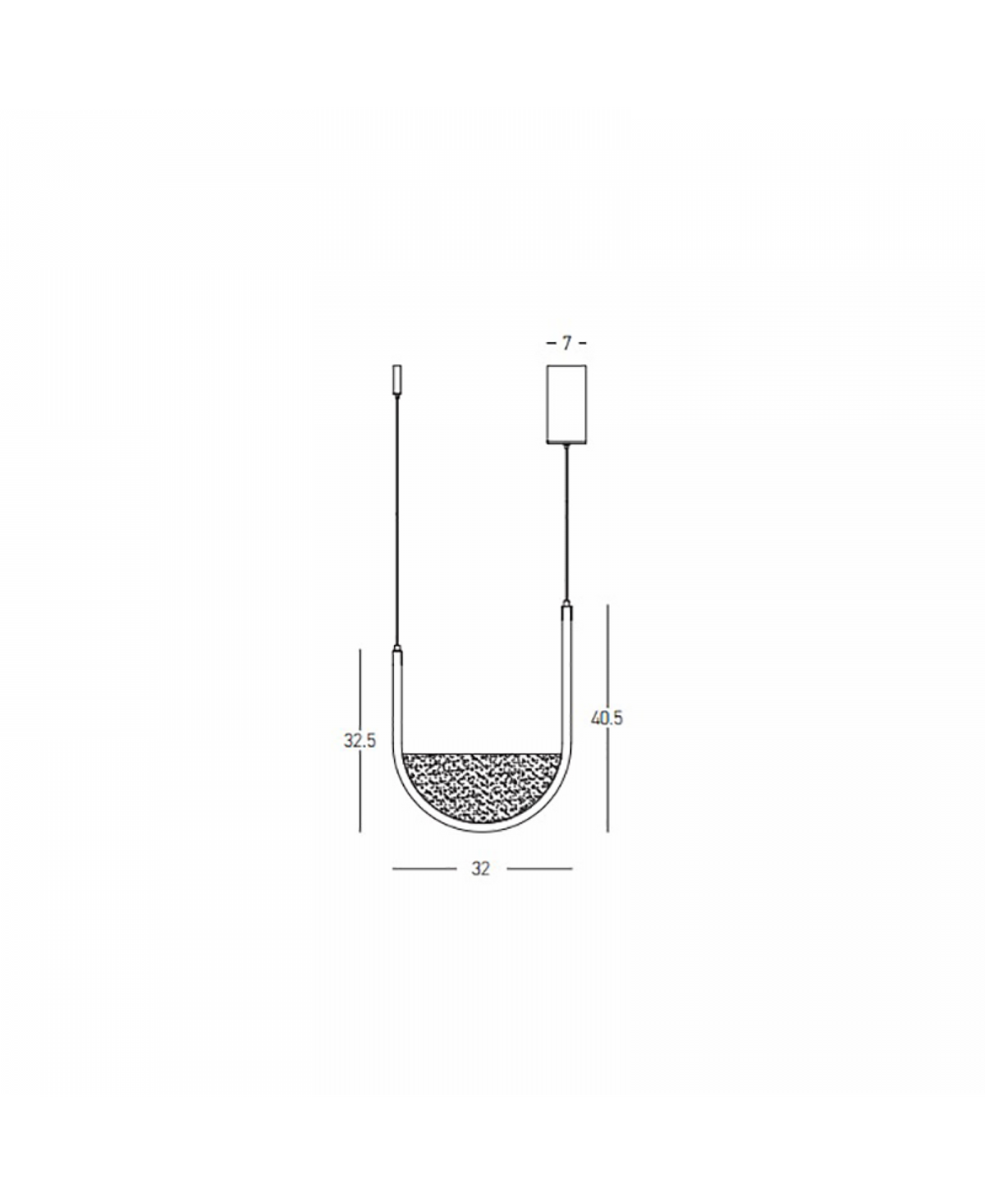 Suspension ZAMBELIS 20W Dimmable DESIGN Or Mat 23167
