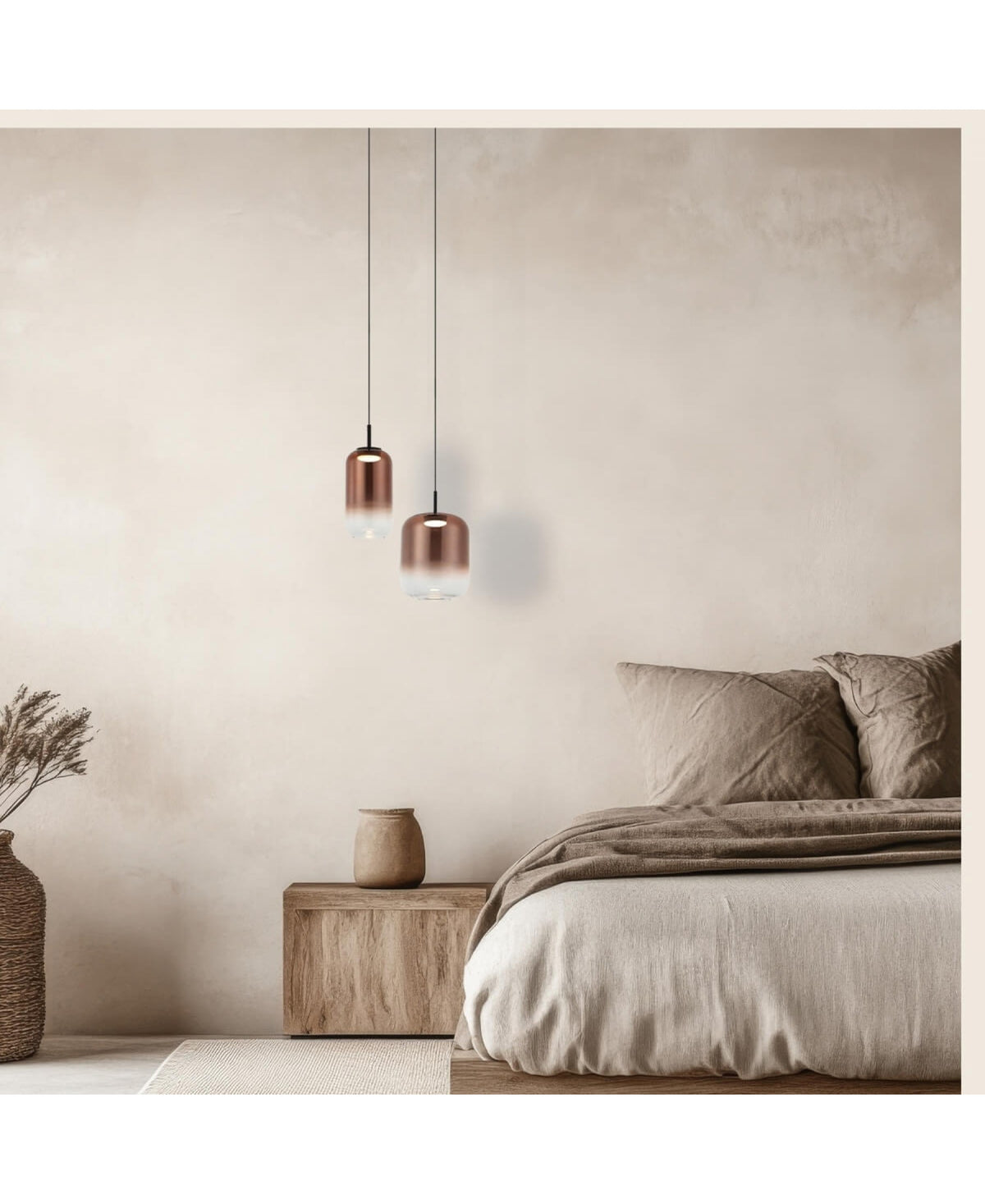 Suspension ZAMBELIS D230 12W DESIGN Cuivre 23216