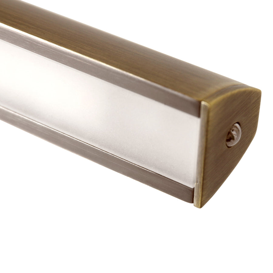 Applique murale LED pour tableau en bronze